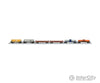 Kato N 1060022 Ge Es44Ac Gevo Mixed Freight Starter Set -- Canadian Pacific Loco 6 Cars; Unitrack