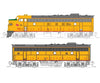Kato N 1060432 Emd Fp7A-F7B Set - Standard Dc Milwaukee Road #96A 96B (Post 1955 Armour Yellow Gray