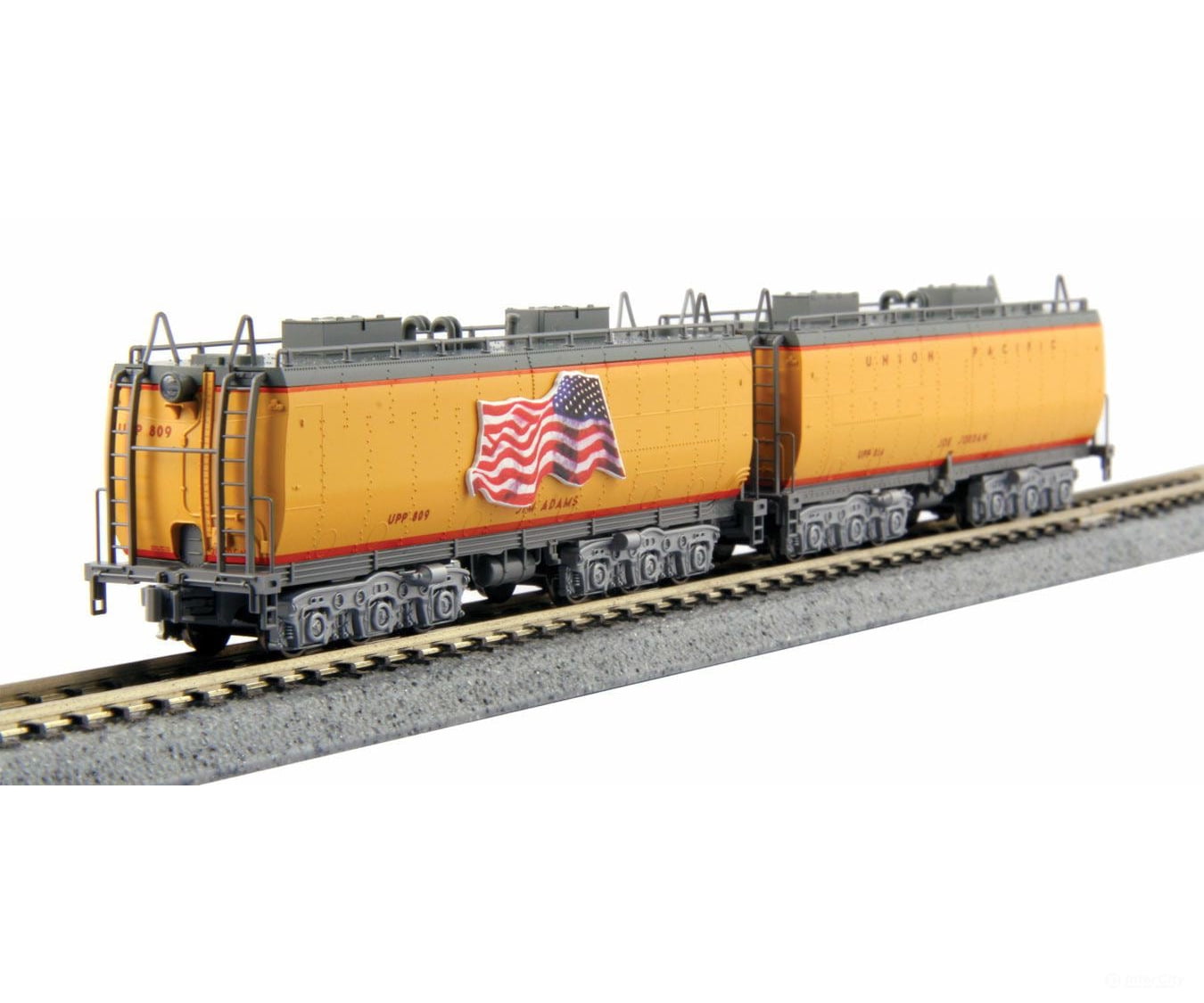 Kato N 106085 Auxillary Water Tender Set -- Union Pacific - Default Title (CH-381-106085)