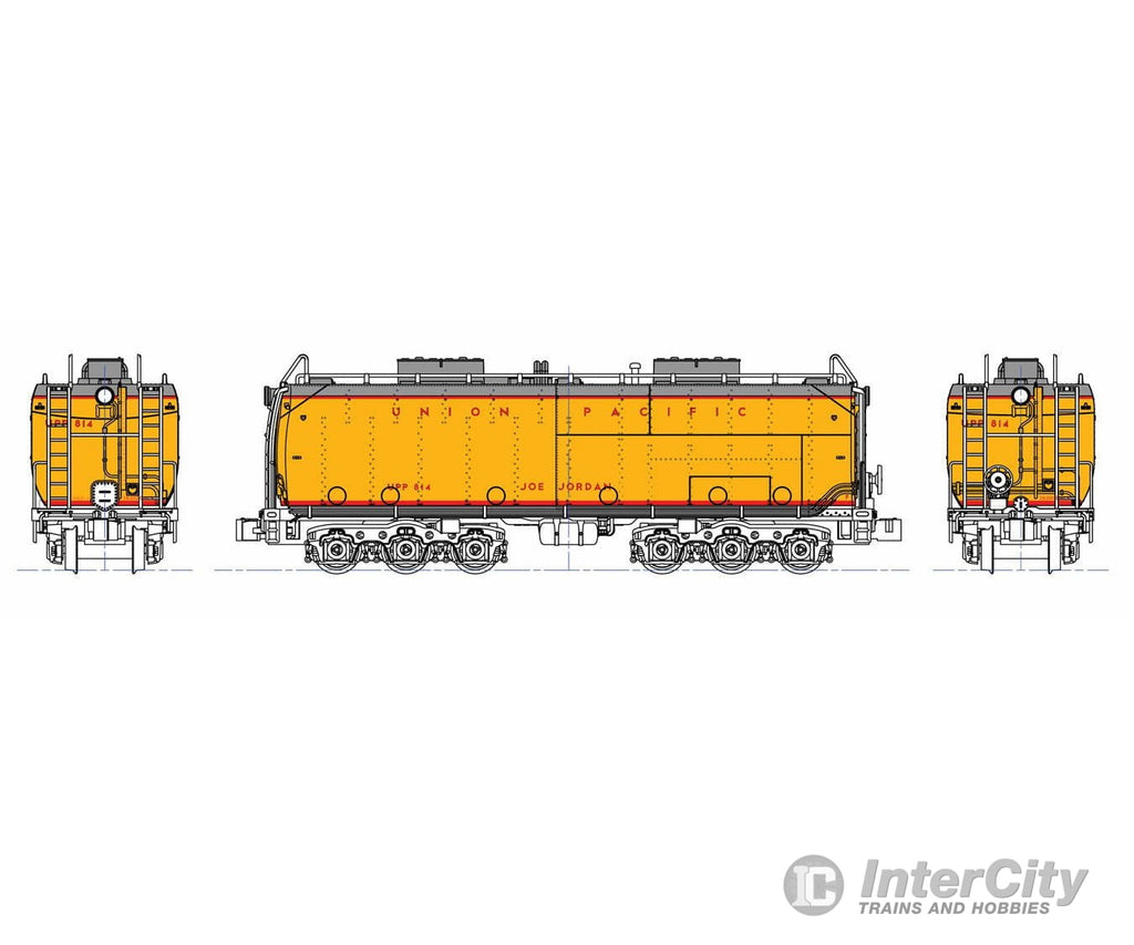 Kato N 106085 Auxillary Water Tender Set -- Union Pacific - Default Title (CH-381-106085)