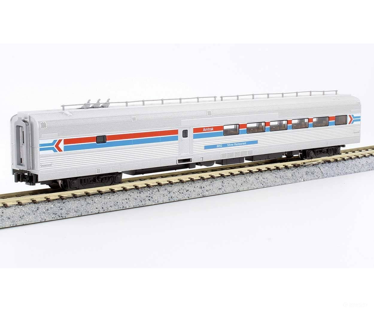 Kato N 1061971 Rainbow-Era 8-Car Set - Amtrak (Mixed Schemes) Passenger Cars