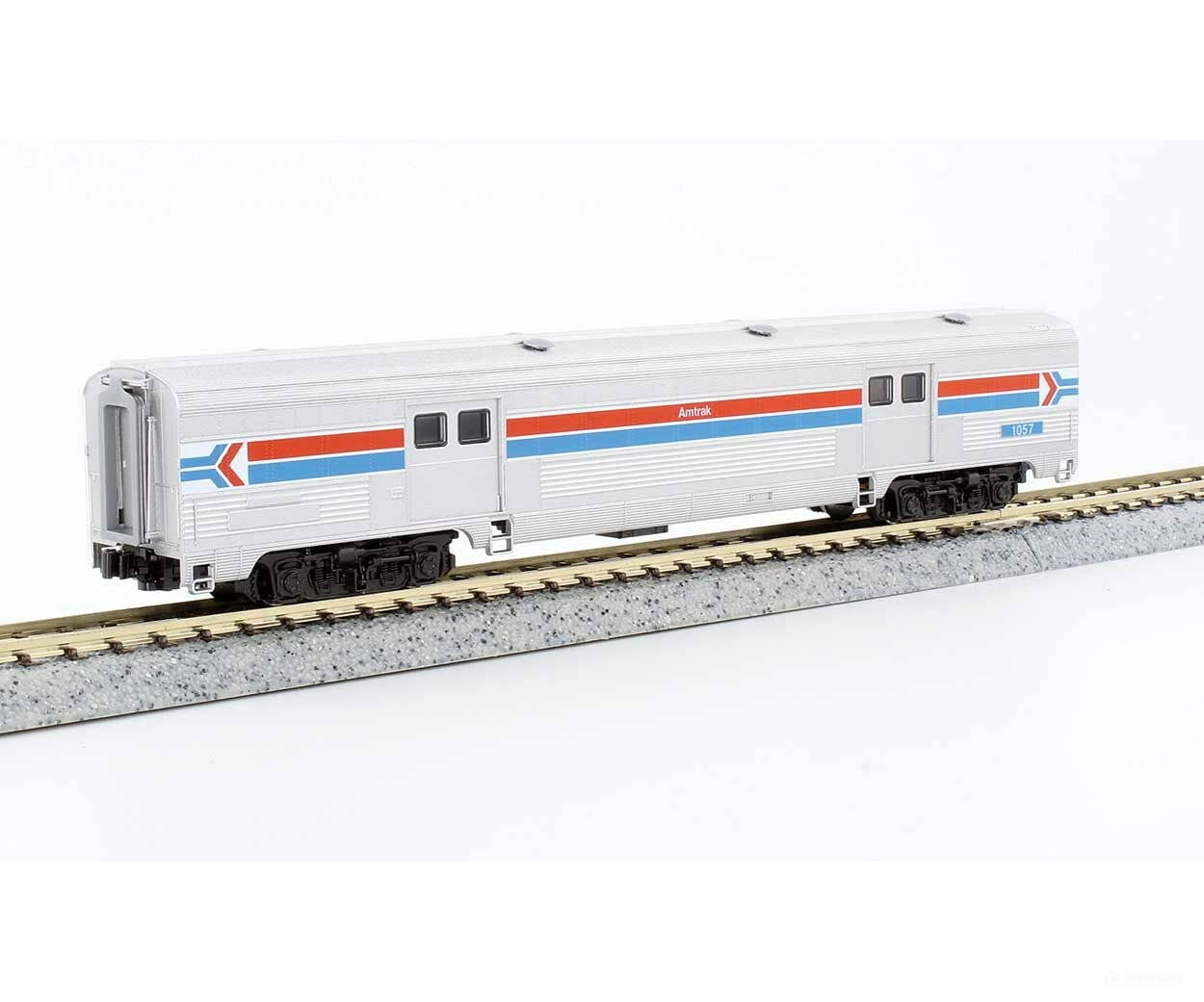 Kato N 1061971 Rainbow-Era 8-Car Set - Amtrak (Mixed Schemes) Passenger Cars