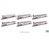 Kato N 1063531 Amtrak Baggage Car & 5 Superliner I Car Set - Amtrak Superliner I Phase III 6 Car Set - Starter & Train