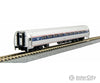 Kato N 1068003 Amfleet I Coach & Cafe Set - Amtrak #82647 48159 (Set B Phase VI; Wide Blue Stripe Travelscape Logo)