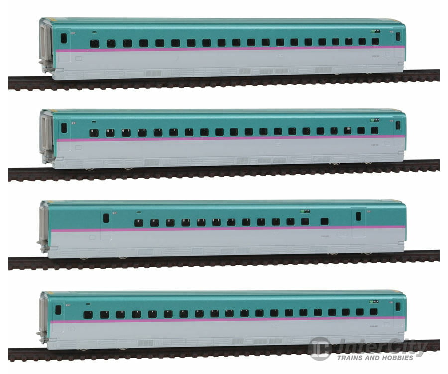 Kato N 10859 Electric E5 Shinkansen Hayabusa Falcon Add-On Set -- B 4-Cars 1 Each: E526-100 E526-200