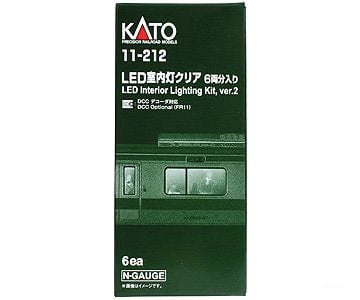 Kato N 11212 Passenger Car Interior Lighting - Kit -- Version 2 (2012) pkg(6) - Default Title (CH-381-11212)