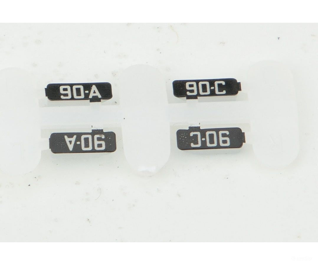 Kato N 11650 Alternate Numberboards for Kato EMD FP7A -- Milwaukee Road #90A, 90C - Default Title (CH-381-11650)