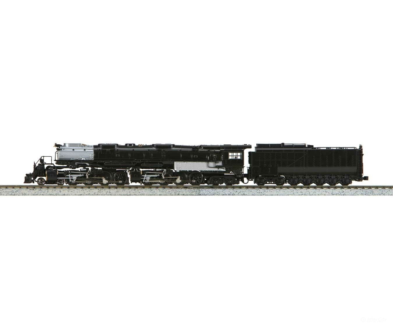 Kato 1264014 4-8-8-4 Big Boy with Oil Tender - Standard DC -- Union Pacific #4014 (2021 Version; black, Graphite) - Default Title (IC-381-1264014)