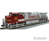 Kato N 1763516 GE C44-9W - Standard DC - BNSF Railway #667 (Ex-ATSF Patch Warbonnet silver red Santa Fe Lettering)