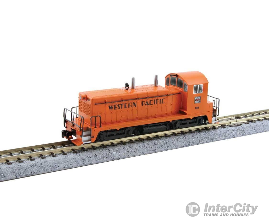 Kato N 1764396S EMD NW2 - Sound and DCC - Western Pacific #608 (orange black) - KOBO Special Edition Locomotives