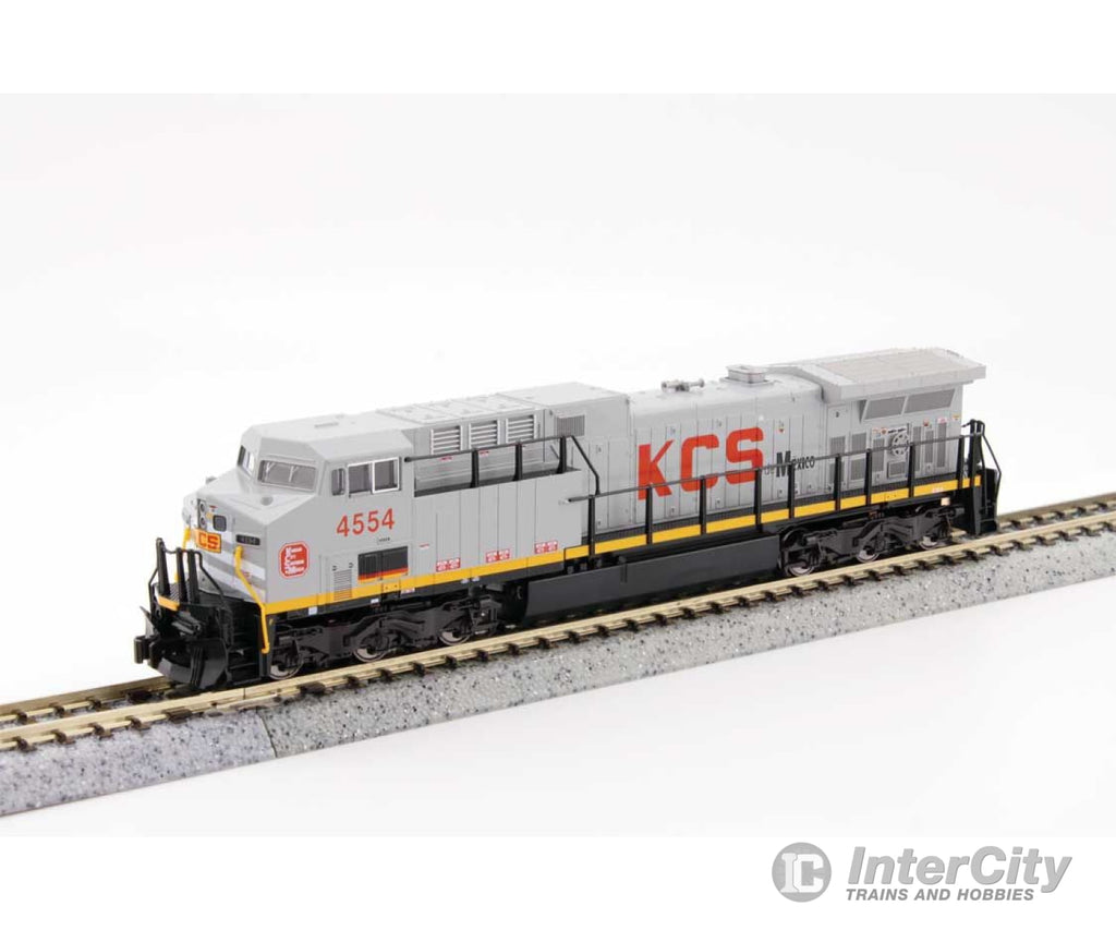 Kato N 1767045 Ge Ac4400Cw Low Numberboards - Standard Dc -- Kansas City Southern De Mexico #4554