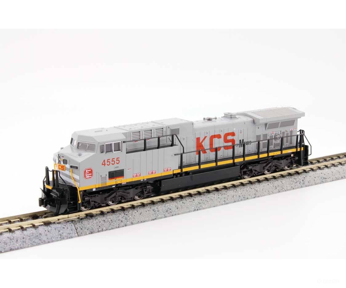 Kato N 1767046S Ge Ac4400Cw Low Numberboards - Sound And Dcc Kansas City Southern De Mexico #4555