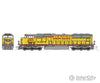 Kato N 1767608 Emd Sd70M With Standard Flat Radiators - Dc -- Union Pacific #4198 (Armour Yellow