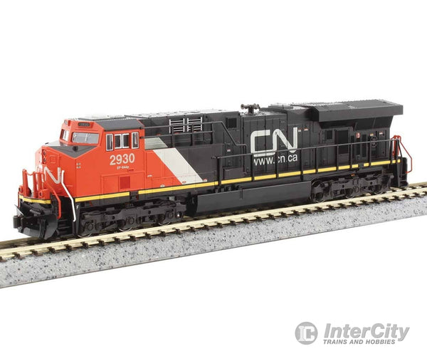 Kato N 1768950Dcc Ge Es44Ac Gevo - Dcc Canadian National #2899 (Black Red White Website Logo)
