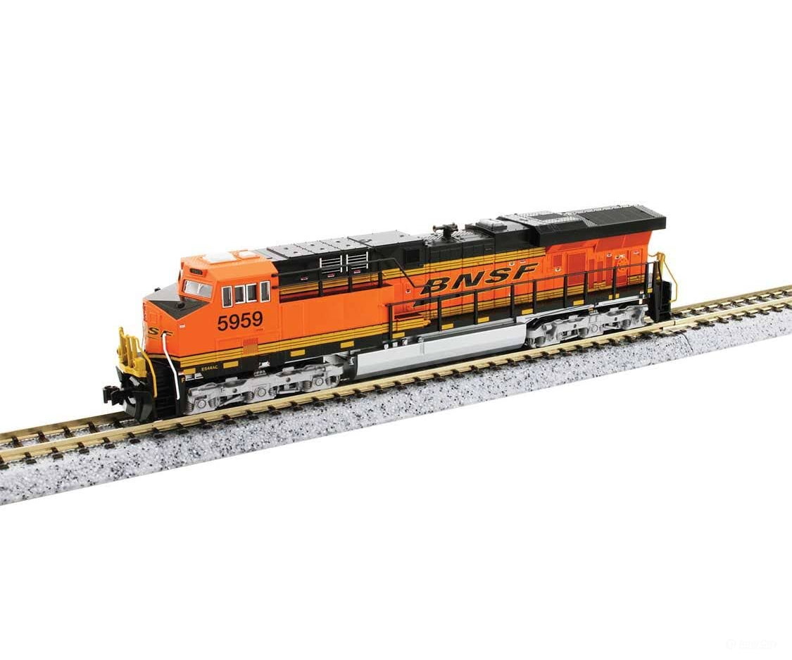 Kato N 1768959S GE ES44AC GEVO - BNSF Railway #5959 - ESU LokSound DCC/Sound - Locomotives