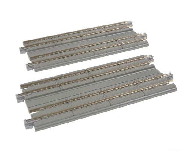 Kato N 20025 Straight Double Concrete Slab Track - Unitrack -- 4-7/8" 12.4cm pkg(2) - Default Title (CH-381-20025)