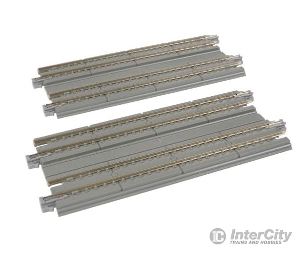 Kato N 20025 Straight Double Concrete Slab Track - Unitrack -- 4-7/8" 12.4cm pkg(2) - Default Title (CH-381-20025)
