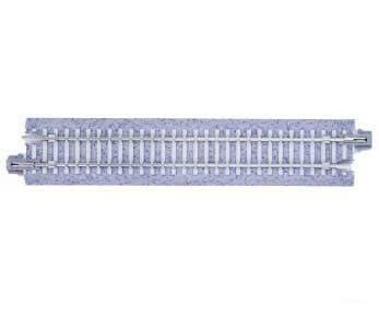 Kato N 20028 Straight Roadbed Track Section - Concrete Ties - Unitrack - 4-7/8’’ 12.4cm pkg(4) Track & Turnouts