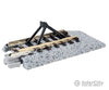 Kato N 20048 Straight Roadbed Bumper Track Section - Unitrack -- Style C - 2-7/16" 62mm pkg(2) - Default Title (IC-381-20048)