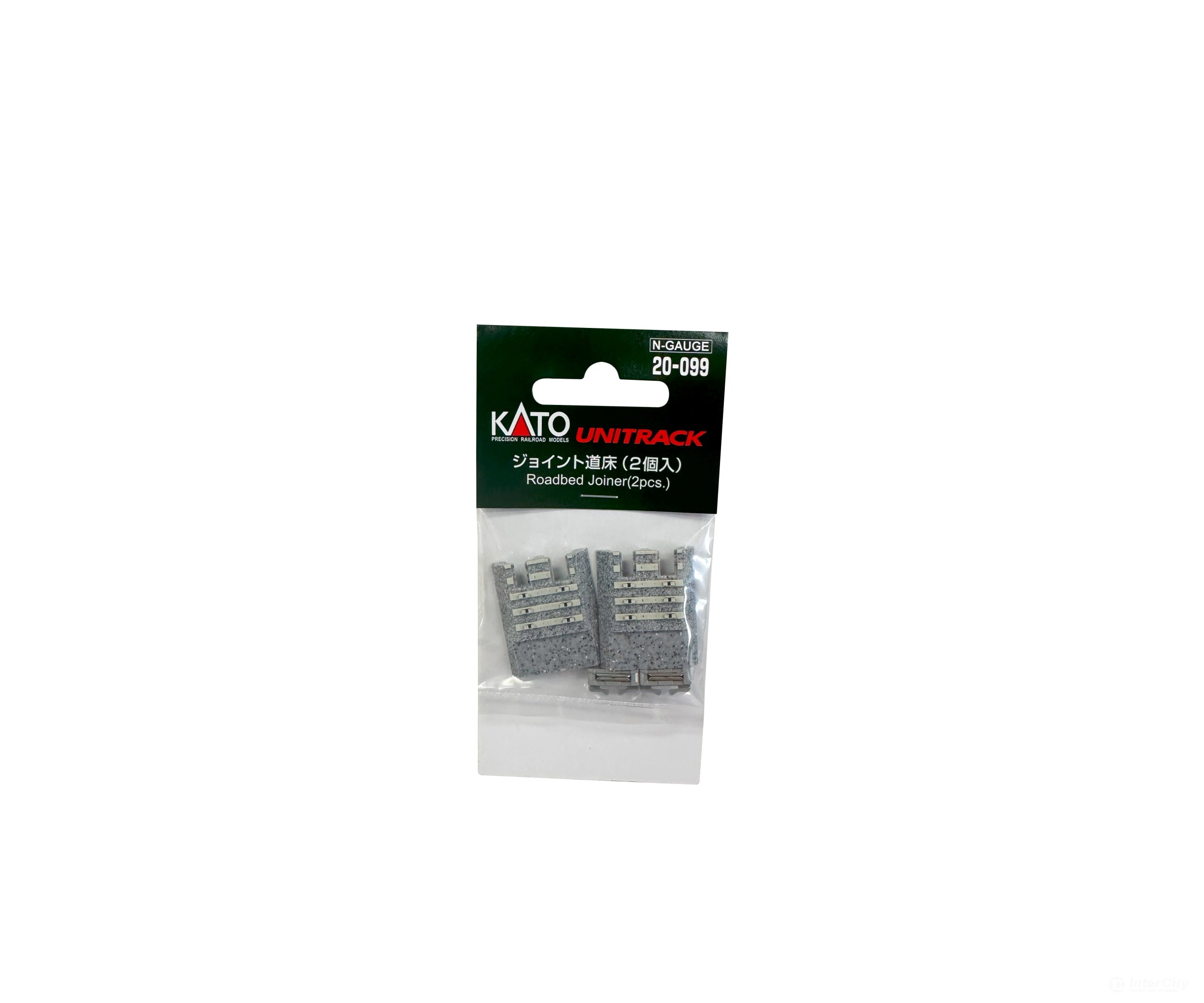 Kato N 20099 Roadbed Joiners - Interface For Unitrack And Conventional Track On Cork Pkg(2) &