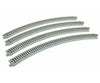 Kato N 20132 Curved Roadbed Track Section - Unitrack -- 45-Degree, 13-3/4" 348mm Radius pkg(4) - Default Title (CH-381-20132)