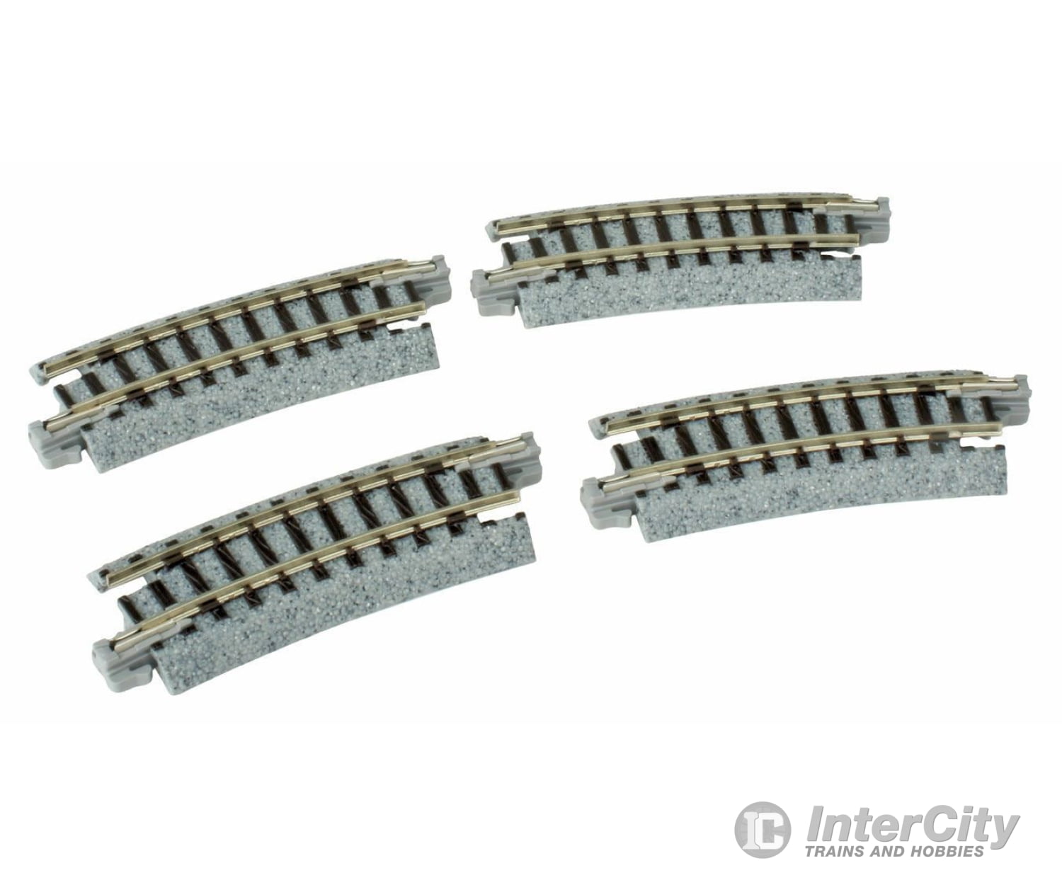 Kato N 20171 Curved Track -- R216mm, 15-Degree pkg(4) - Default Title (CH-381-20171)