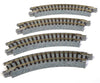 Kato 20176 Compact Curve - Unitrack -- Radius: 4-5/8" 11.7cm pkg(4) - Default Title (IC-381-20176)