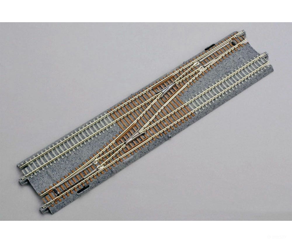 Kato N 20230 Double-Track Crossover - Unitrack -- Left Hand - Default Title (CH-381-20230)