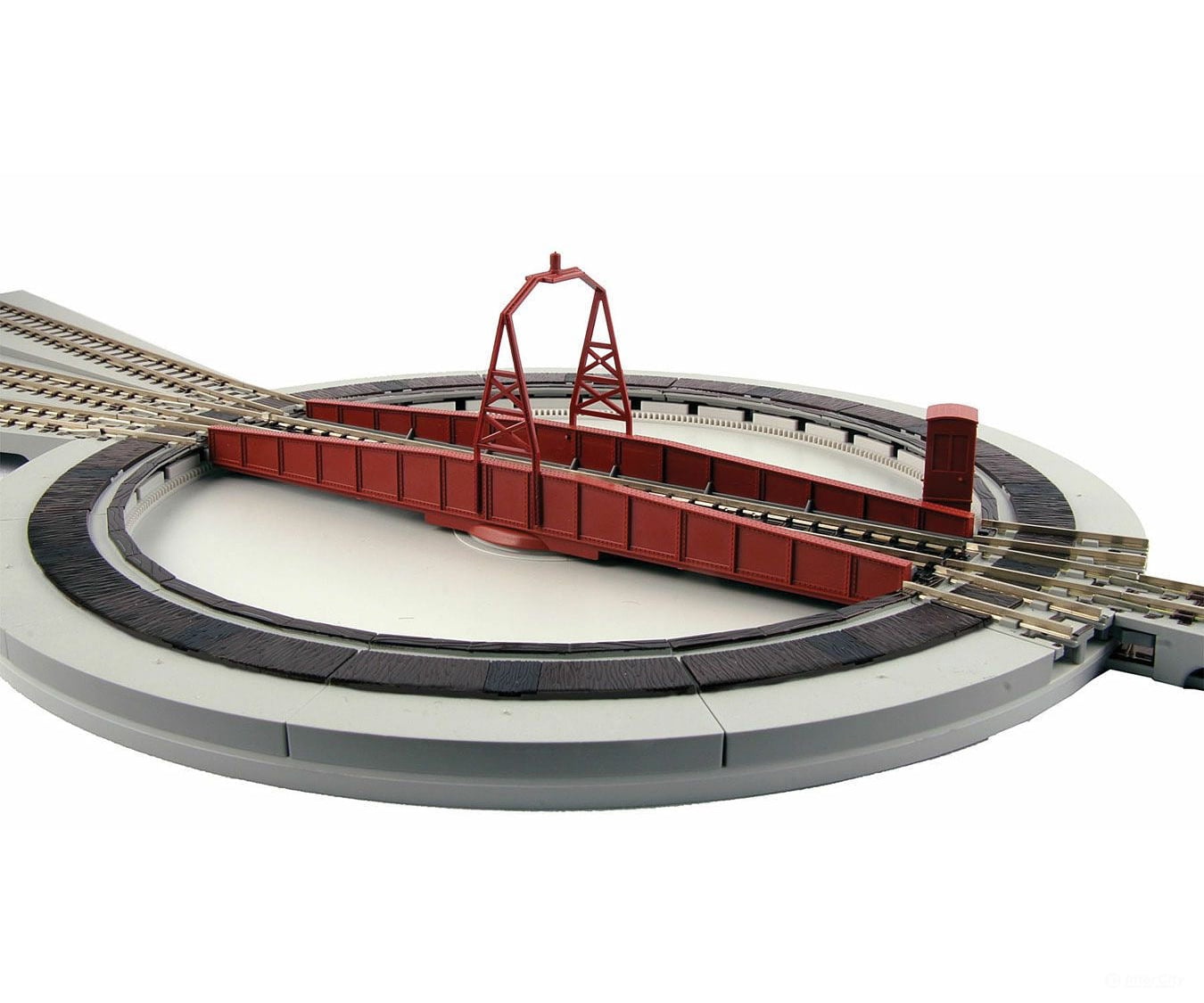Kato 20283 Electric Turntable - Unitrack -- Kit - 8-9/16" 21.7cm Diameter x 1/2" Deep/Thick 1.2cm, 6-5/16" 16cm Bri - Default Title (IC-381-20283)