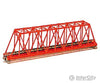 Kato N 20430 Single-Truss Bridge - 248mm 9-3/4" -- Red - Default Title (CH-381-20430)