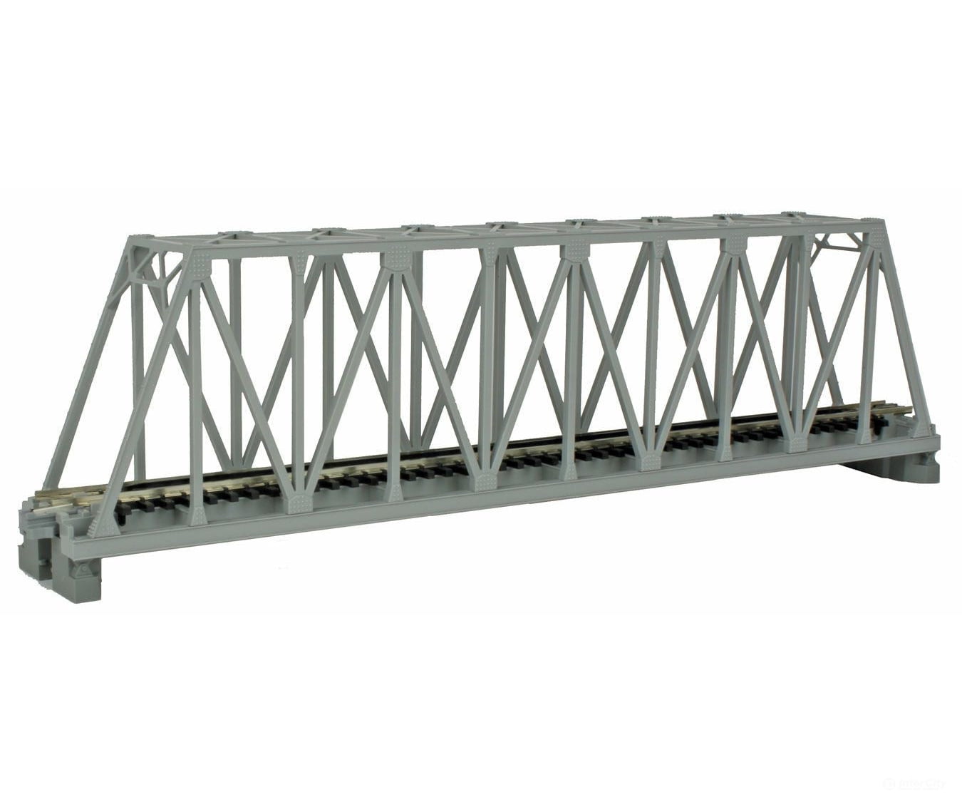 Kato N 20432 Single-Truss Bridge - 248mm 9-3/4" -- Gray - Default Title (CH-381-20432)