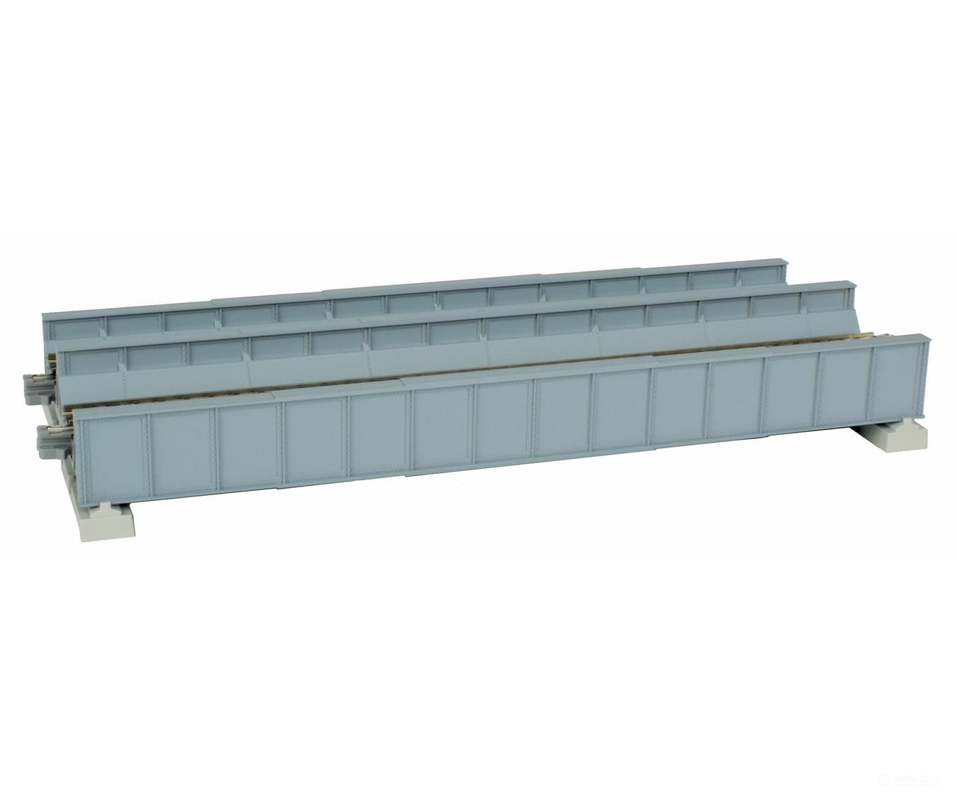 Kato 20457 Double-Track Plate Girder Bridge -- 7-13/32" 186mm (gray) - Default Title (IC-381-20457)