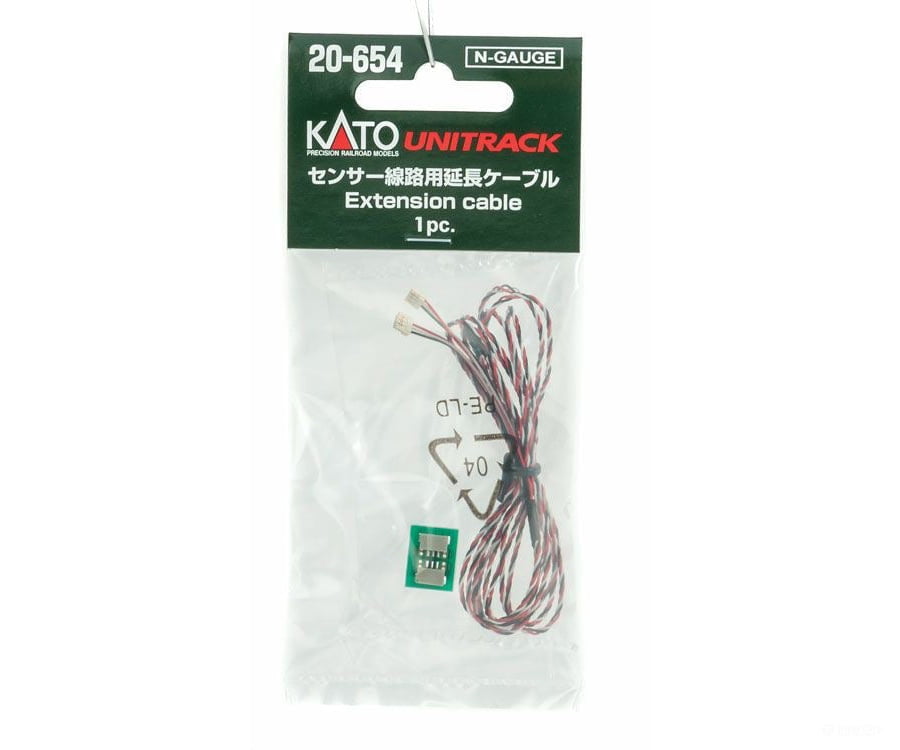 Kato N 20654 Extension Cable for Sensor Track - Unitrack - Default Title (CH-381-20654)