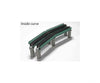 Kato N 20823 Single-Track Curved Deck-Girder Bridge 4-Pack, Code 80 Track - Unitrack -- 17-5/8" 448mm Radius, 60 Degrees (green) - Default Title (CH-381-20823)
