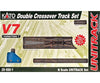 Kato N 208661 Unitrack V7 Set -- Double Crossover Track Set - Default Title (CH-381-208661)