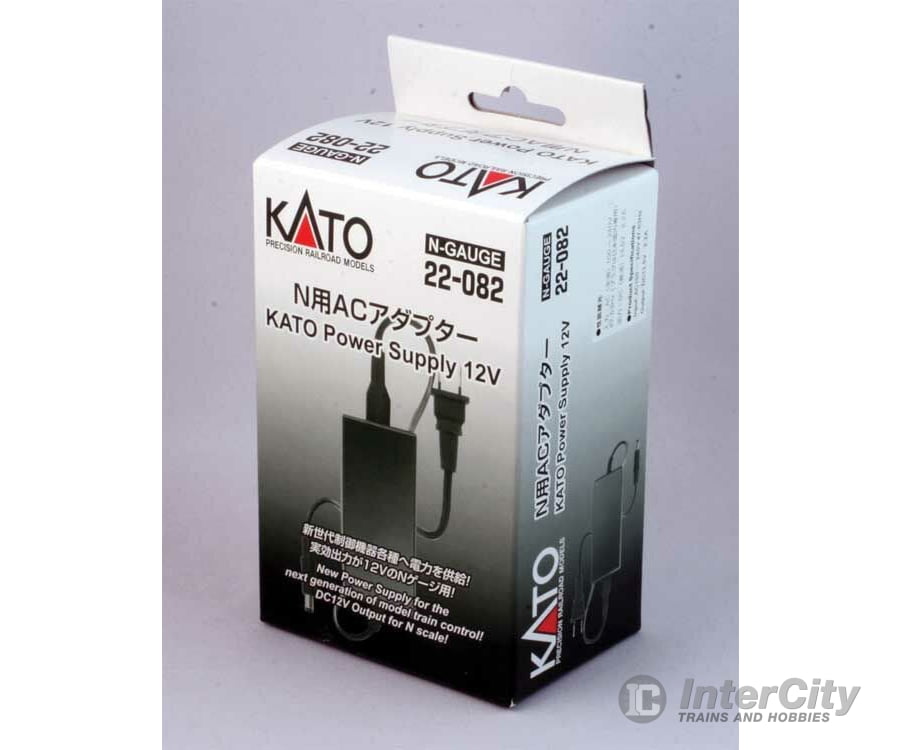 Kato N 22082 Power Supply - 12 Volts -- For Use with Smart Controller and Sound Box - Default Title (CH-381-22082)