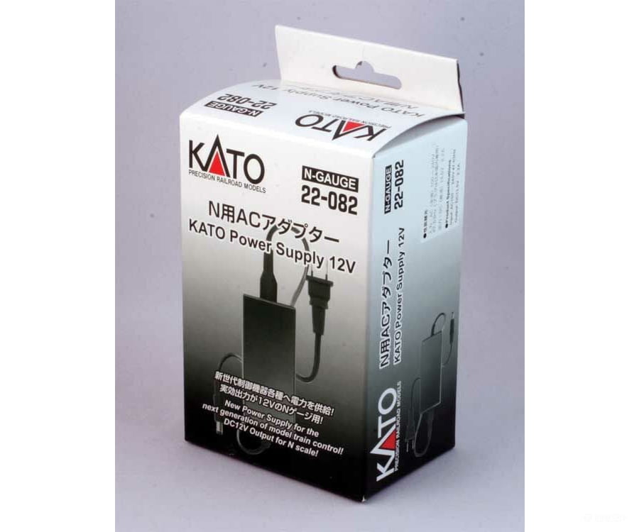 Kato N 22082 Power Supply - 12 Volts -- For Use with Smart Controller and Sound Box - Default Title (CH-381-22082)