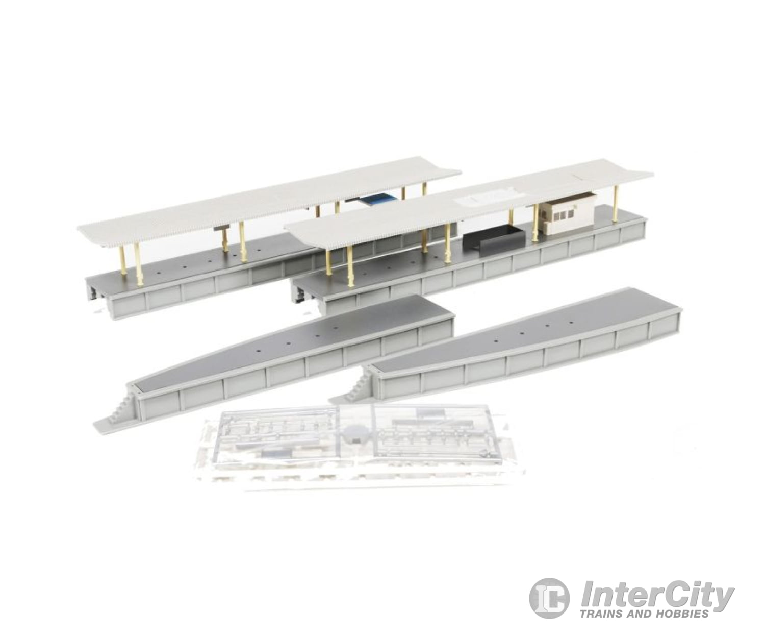 Kato N 23-170 N STATION Island Platform Set