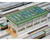 Kato N 23-300 Long Engine House Kit - Snap-Together Structures