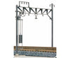 Kato 23061 Double Track Catenary Poles -- Straight pkg(10) - Default Title (IC-381-23061)