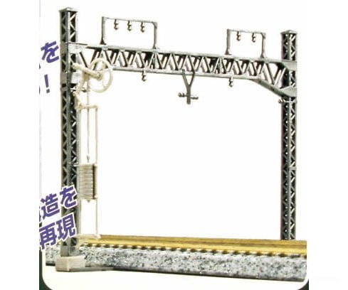Kato 23063 Double Track Catenary Poles -- Warren Truss pkg(6) - Default Title (IC-381-23063)