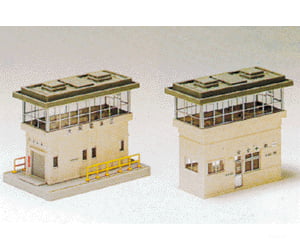 Kato N 23315 Station Office & Signal Tower Set - Structures