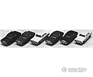 Kato N 23500 Automobile Set -- Toyota Sedans pkg(6) - Default Title (CH-381-23500)