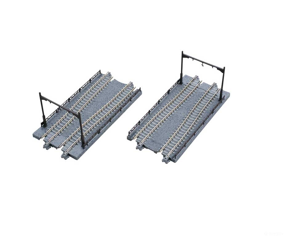 Kato N 40025 Unitram Street Track - Plate pkg(2) - Track & Turnouts