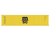 Kato N 80055G 40’ Corrugated Container 2 - Pack - Assembled - - Mediterranean Shipping Msc