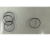 Kato N 810004 Traction Tires for GS4/FEF Steam Locomotives (4 pcs) - Parts