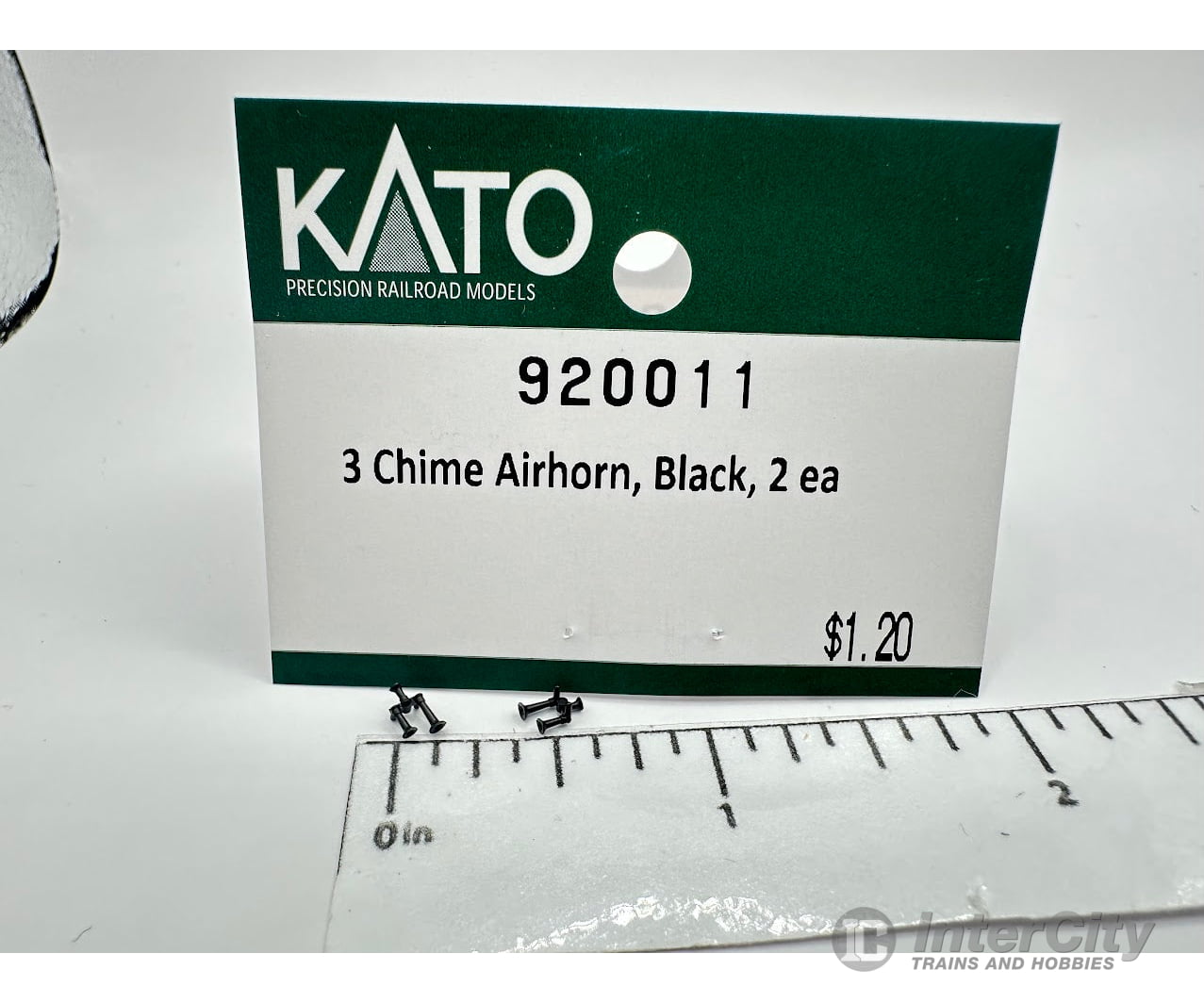 Kato N 920011 3 Chime Airhorn Black 2 Pcs Parts
