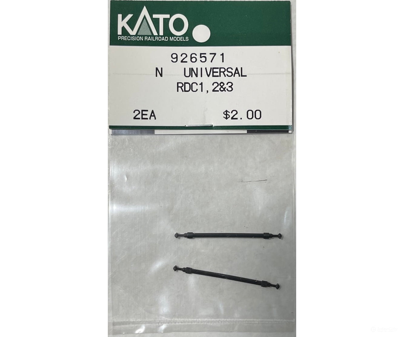 Kato N 926571 Universal for RDC 1/2/3 2pcs - Parts