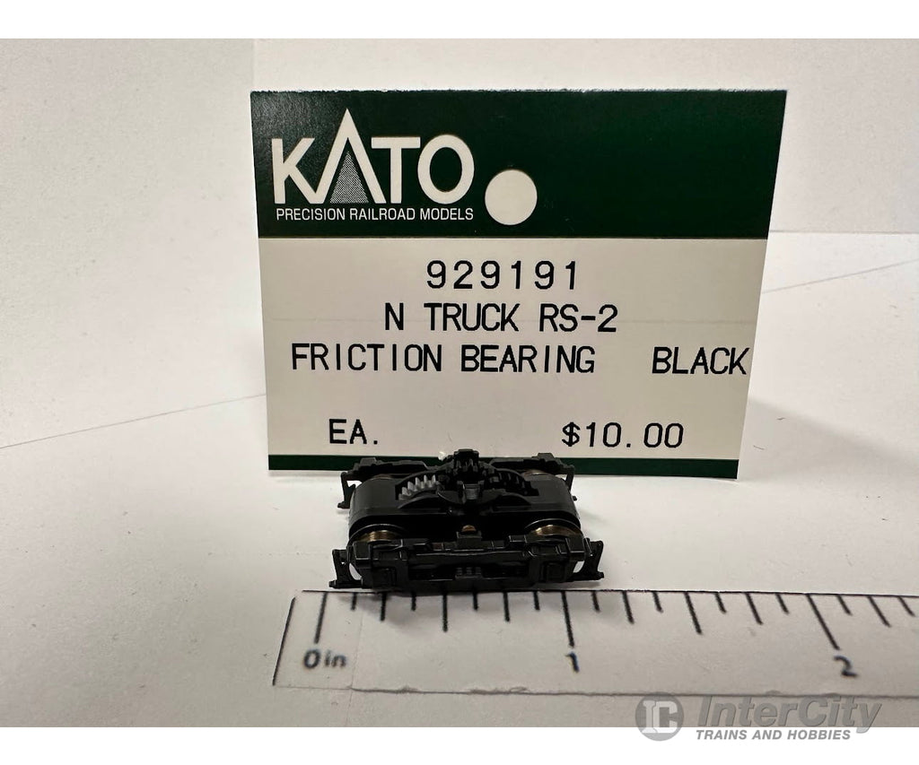 Kato N 929191 RS-2 Truck - Friction Bearing - Black - 1pc Parts