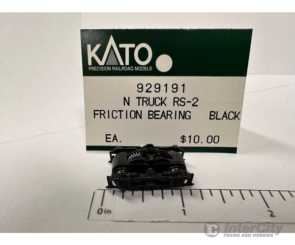 Kato N 929191 RS-2 Truck - Friction Bearing - Black - 1pc Parts